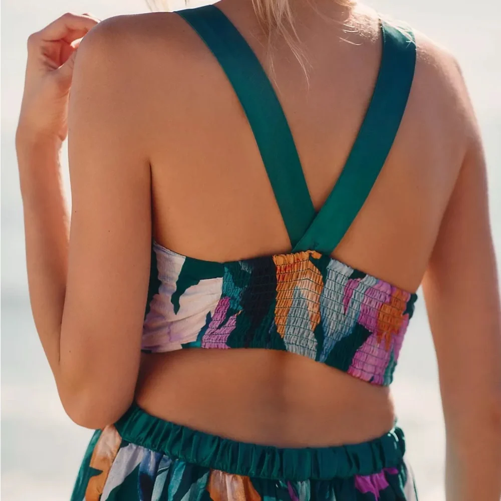 Anthropologie The Brinley V-Neck Jumpsuit size small - Picture 3 of 10